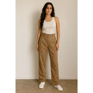 Thierry MUGLER Paris Vintage High Waisted Tapered Trouser Pant Cargo 28
